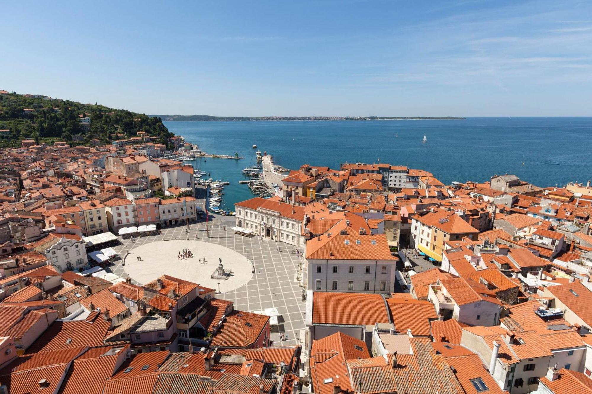 Villa Roma Portorose Bagian luar foto