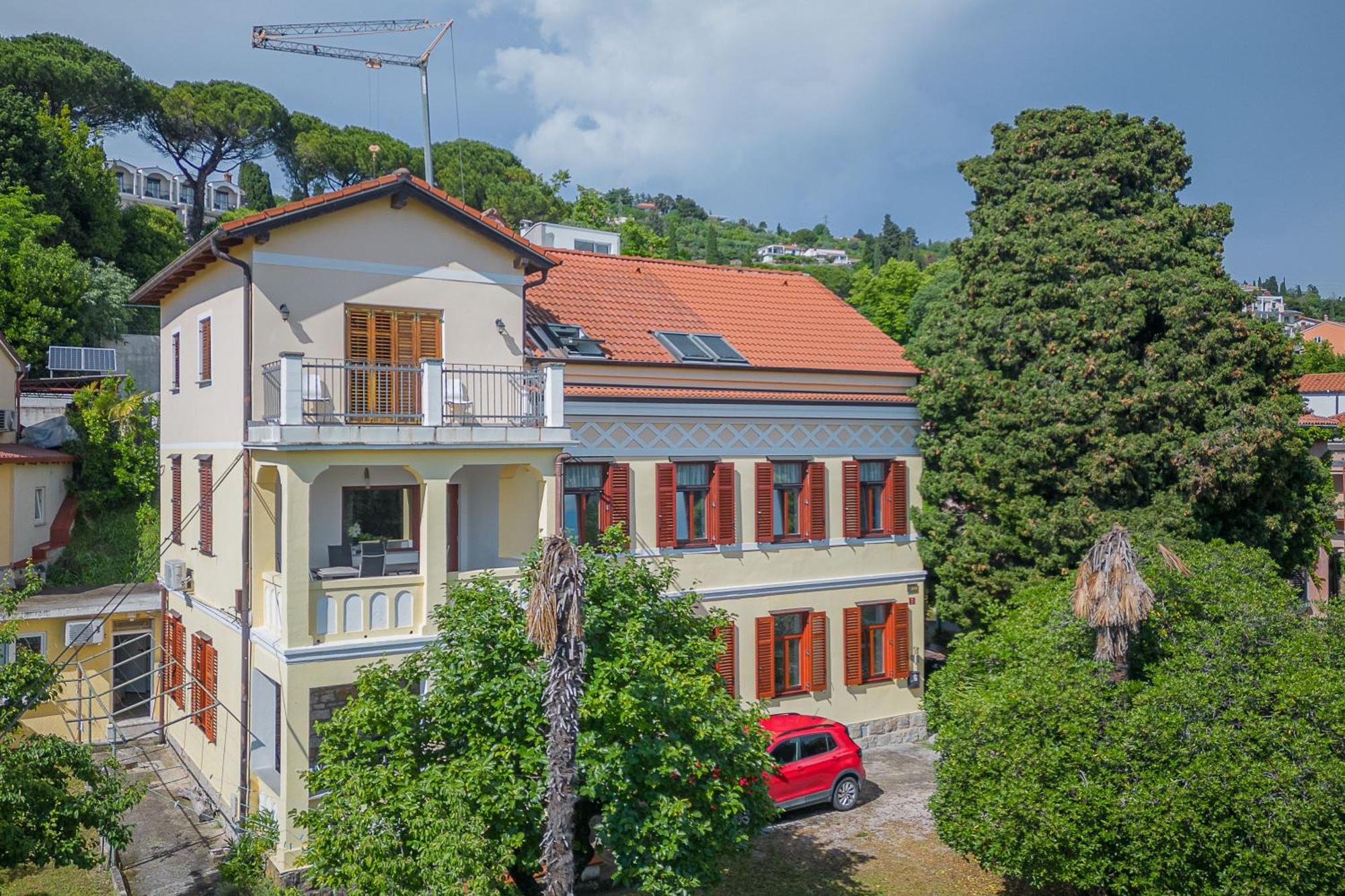 Villa Roma Portorose Bagian luar foto
